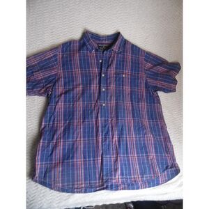 Polo Sport Ralph Lauren Classic Fit Button Up Shirt for Men Size 2XL Blue Plaid